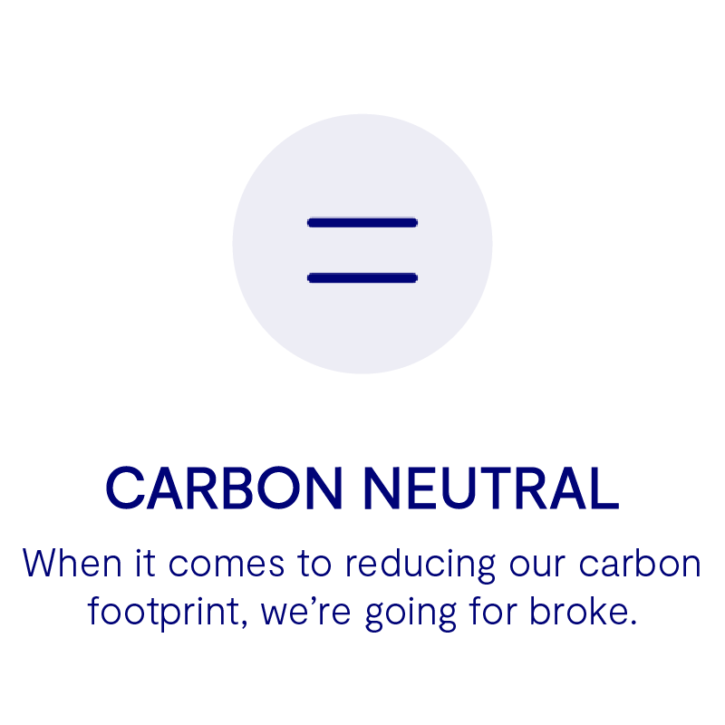 carbon-free certified