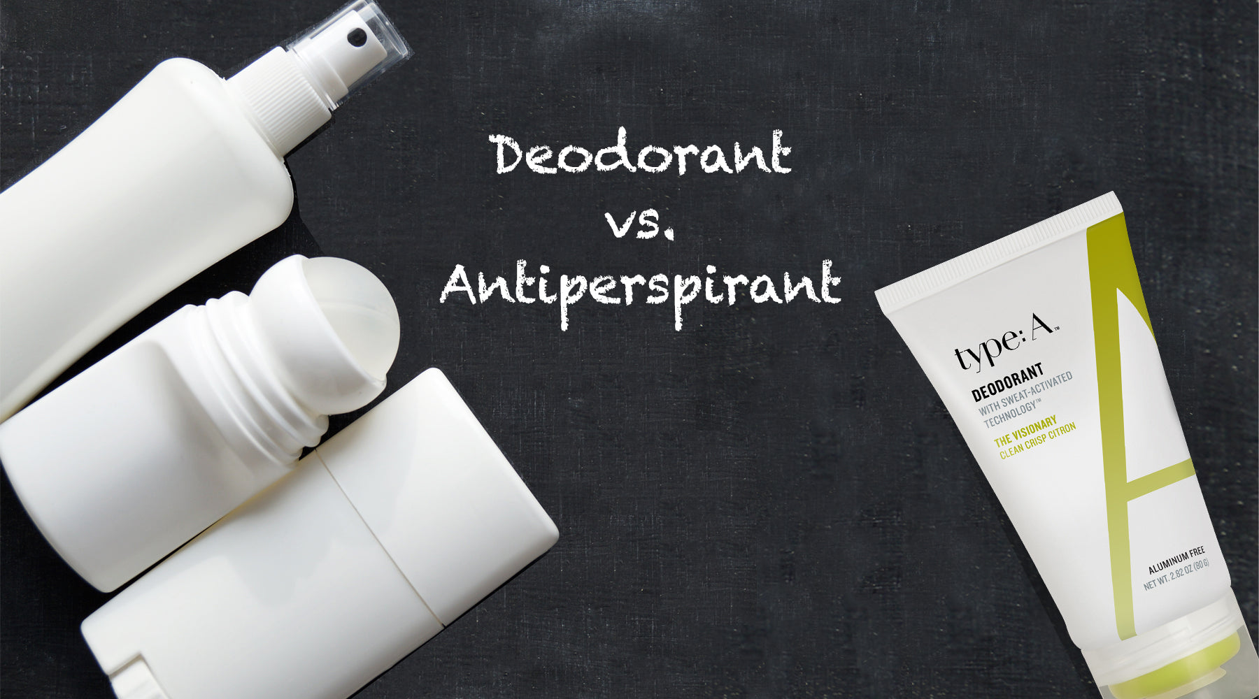 deodorant vs. antiperspirant difference between deodorant and antiperspirant