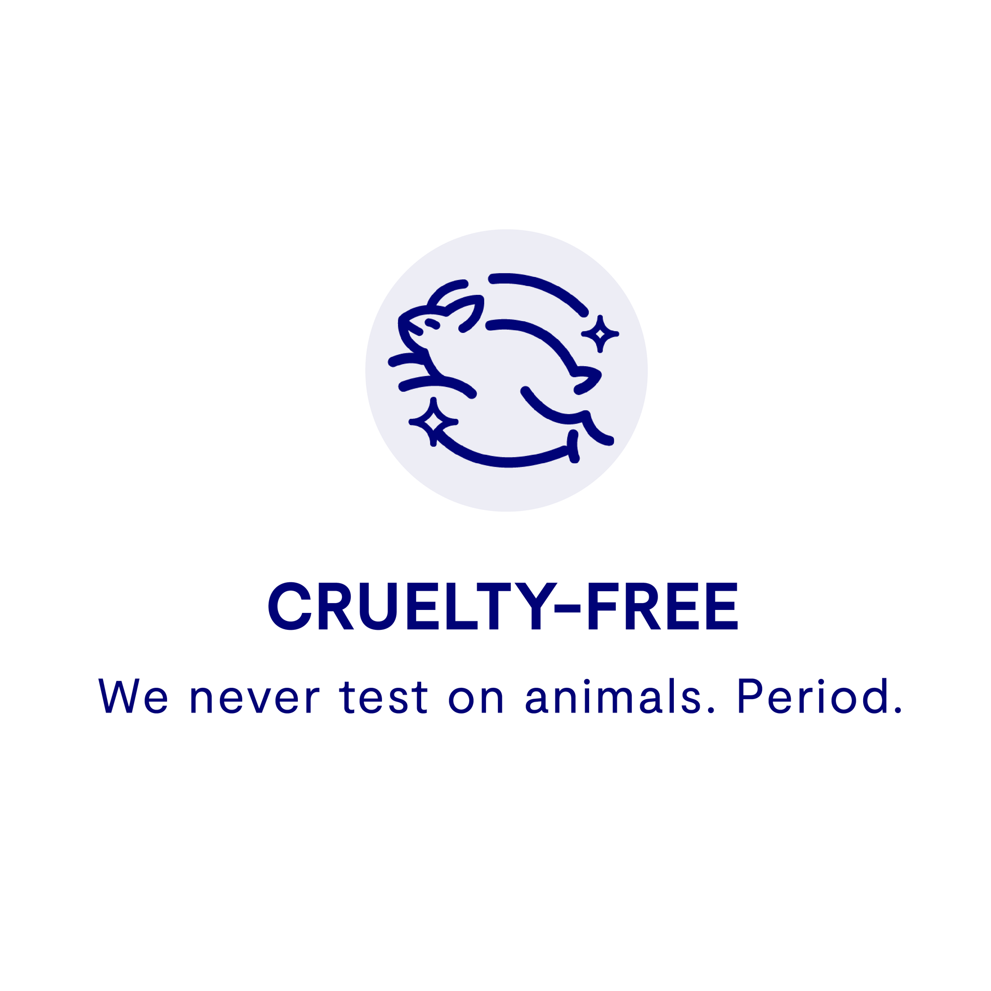Cruelty free deodorant, leaping bunny certified